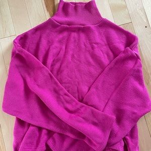 Hot Pink Turtleneck sweater